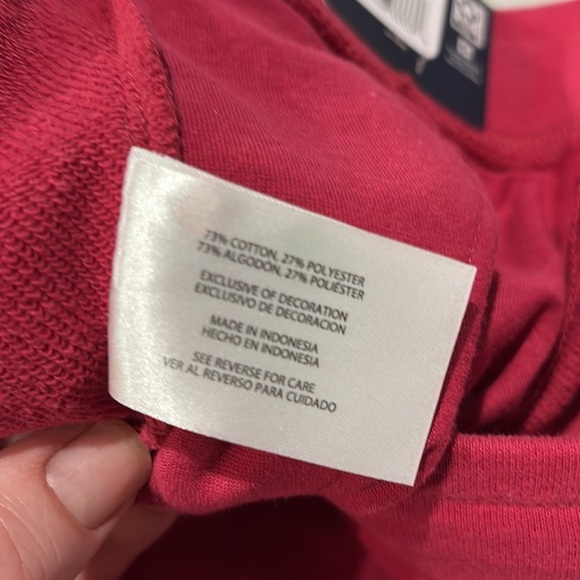 GAP - Women's Logo Short.  Athletic wear Sweat shorts. Pink, Size XL.  NWT, New. - Picture 13 of 16